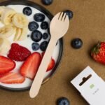 158mm Wooden Spork - Image 3