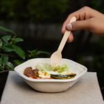 158mm Wooden Spork - Image 2